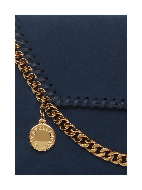 Stella McCartney - Falabella Chain Alter Suede -olkalaukku - 4000 NAVY | Stockmann - photo 4