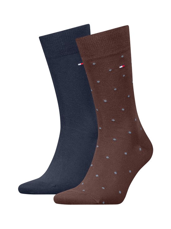 Tommy Hilfiger - Sokid TH Men Dot, 2 paari - 016 CHOCOLATE BROWN - photo 1 Tommy Hilfiger - Sokid TH Men Dot, 2 paari - 016 CHOCOLATE BROWN | Stockmann - photo 1