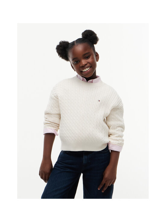Tommy Hilfiger - Palmikkoneule - Z00 IVORY PETAL | Stockmann - photo 2