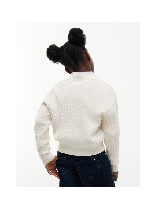 Tommy Hilfiger - Palmikkoneule - Z00 IVORY PETAL | Stockmann - photo 3