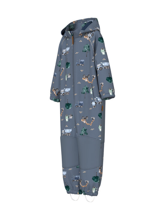 Name It - NmmAlfa Softshell -haalari - FLINT STONE AOP:WORK | Stockmann - photo 3