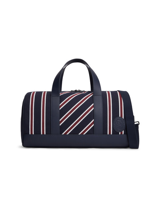Tommy Hilfiger - Varsity Jacquard Duffle -laukku - 0GZ RWB JACQUARD STRIPE | Stockmann - photo 1