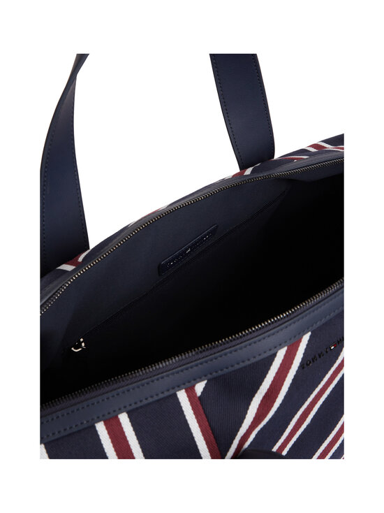 Tommy Hilfiger - Varsity Jacquard Duffle -laukku - 0GZ RWB JACQUARD STRIPE | Stockmann - photo 4