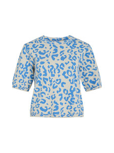 Vila - ViMaya adīts džemperis - SUPER LIGHT NATURAL MELAN PATTERN:LEO ALL ABOARD | Stockmann