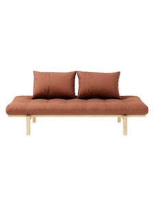 Karup - Pace-futonsohva clay brown/mänty - BROWN | Stockmann