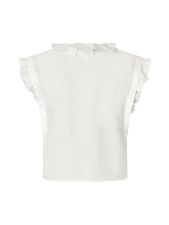 Modström - NikkoMD blūze ar volāniem - 00004 SOFT WHITE - photo 2 Modström - NikkoMD blūze ar volāniem - 00004 SOFT WHITE | Stockmann - photo 2