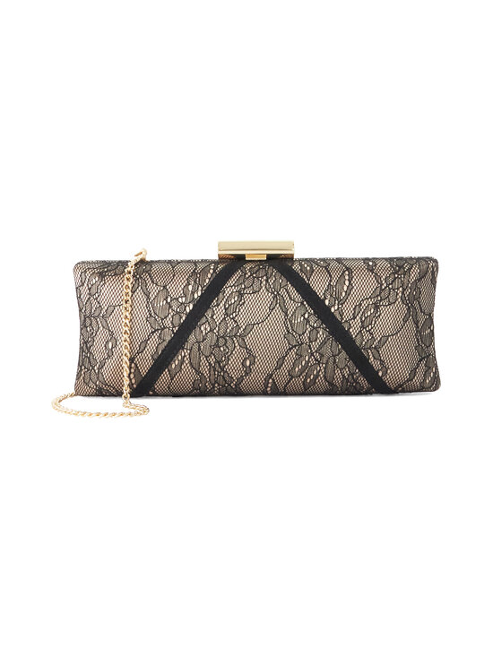 Dune London - Käekott Becoming Lace Trim Clutch - BLACK | Stockmann - photo 1
