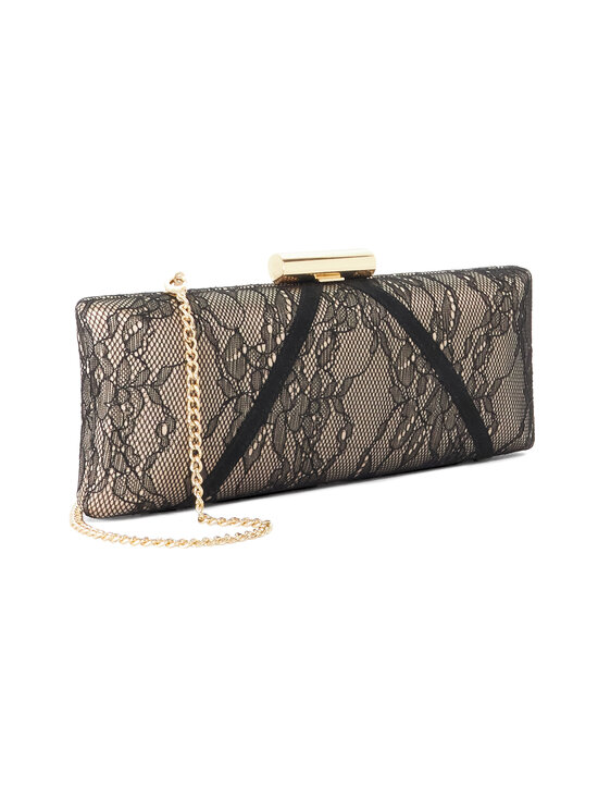 Dune London - Käekott Becoming Lace Trim Clutch - BLACK | Stockmann - photo 2