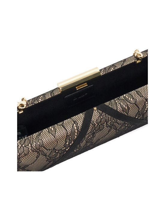 Dune London - Käekott Becoming Lace Trim Clutch - BLACK | Stockmann - photo 5