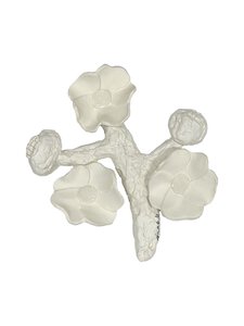 Pentik - Seinäoksa-keramiikkaveistos 25 x 26 x 4 cm - WHITE | Stockmann