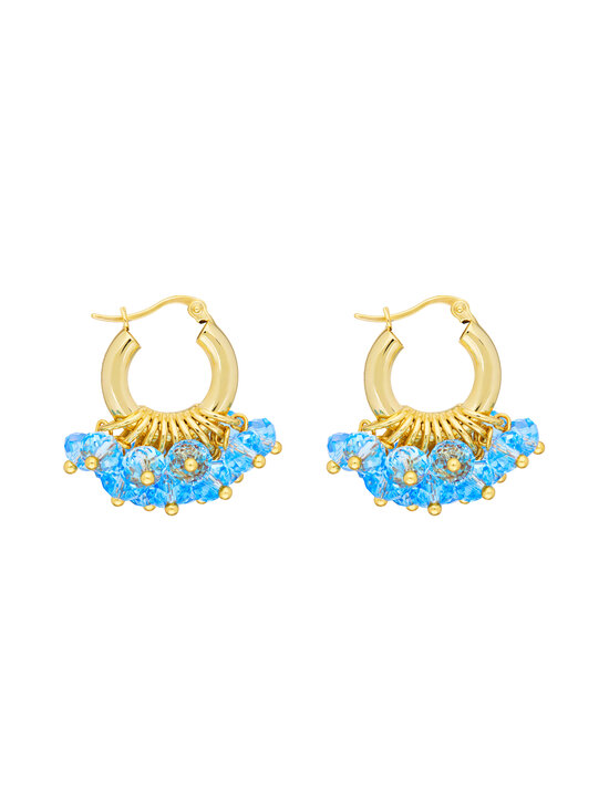 Annele - Aquamarine-korvakorut - BLUE | Stockmann - photo 1