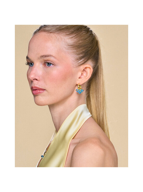 Annele - Aquamarine-korvakorut - BLUE | Stockmann - photo 3