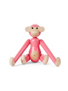 Kay Bojesen - Monkey Mini koka pērtiķis 9,5 cm - ROSE PINK | Stockmann
