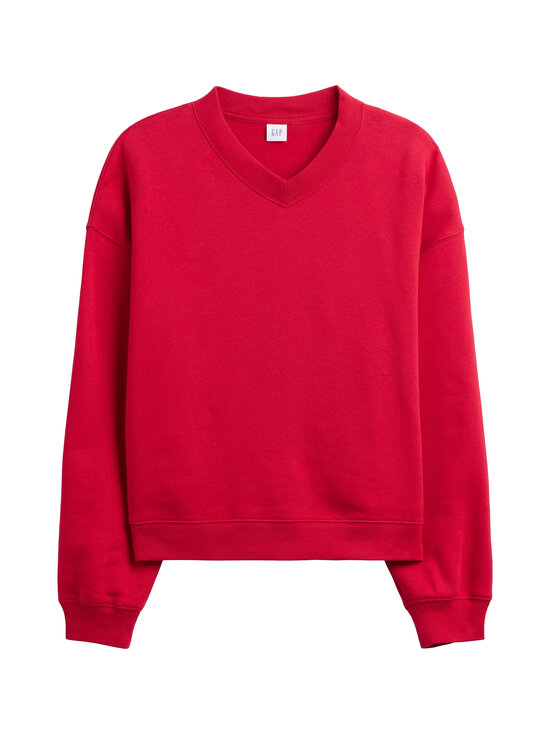 GAP - V-Neck Wedge Crew džemperis - CRIMSON RED | Stockmann - photo 1