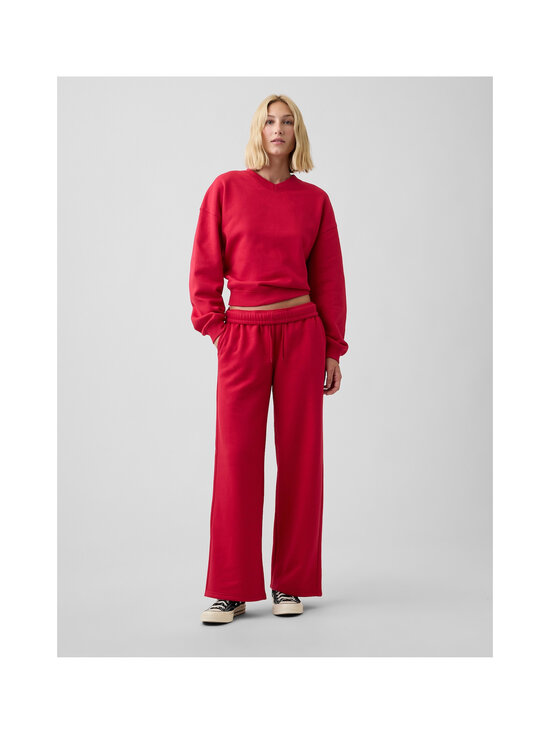 GAP - V-Neck Wedge Crew džemperis - CRIMSON RED | Stockmann - photo 3