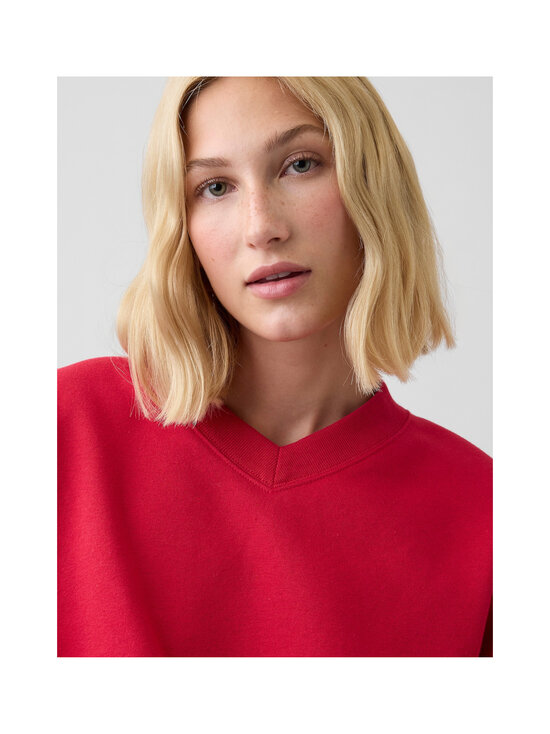GAP - V-Neck Wedge Crew džemperis - CRIMSON RED | Stockmann - photo 5