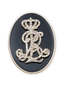 Lauren Ralph Lauren - Oval Stone piespraude - GLD/ BLACK | Stockmann