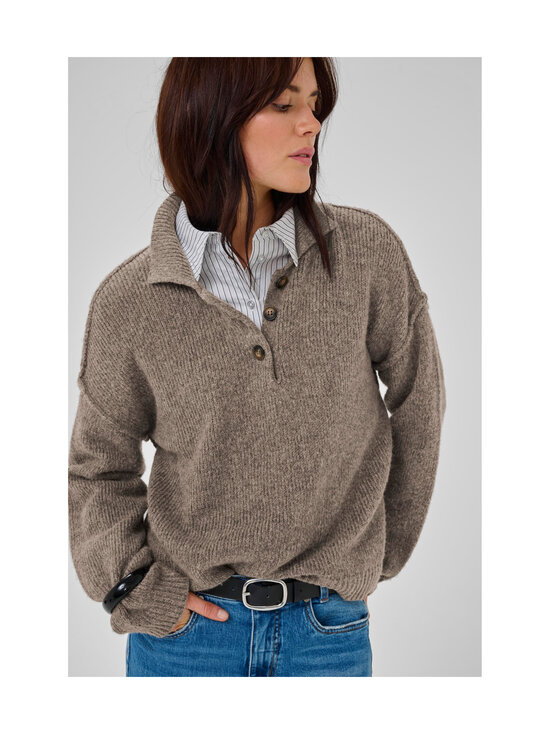 MY ESSENTIAL WARDROBE - PalomaMW adīts džemperis - 130 BROWN MELANGE | Stockmann - photo 3