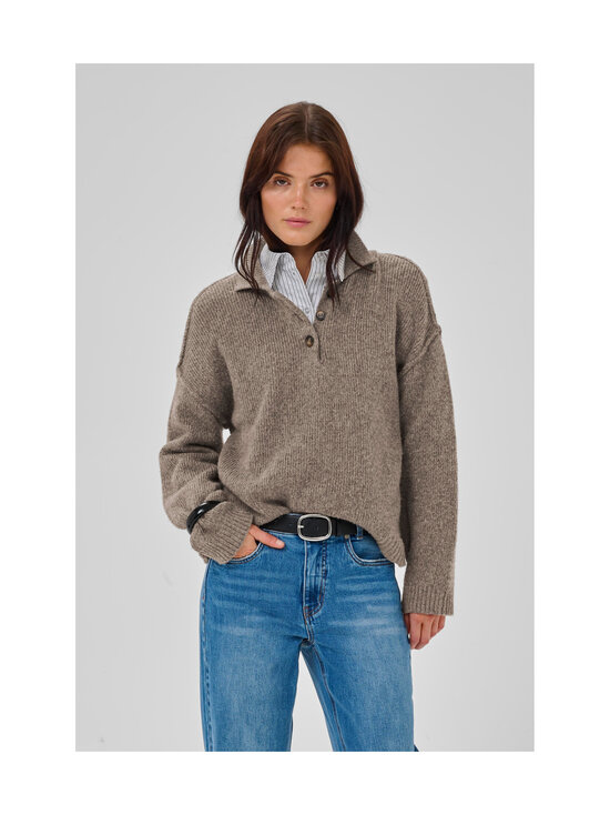 MY ESSENTIAL WARDROBE - PalomaMW adīts džemperis - 130 BROWN MELANGE | Stockmann - photo 6