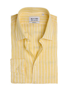 SAND Copenhagen - State Soft Modern fit -kauluspaita - 720 PALE YELLOW | Stockmann