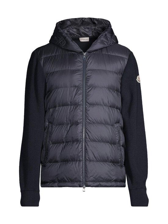 Padded Wool Zip-Up -hupullinen takki