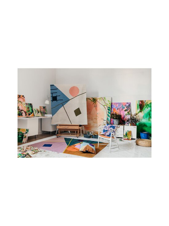 FINARTE - Paletti- villasekoitetyynynpäällinen 50 x 50 cm - BLUE | Stockmann - photo 2