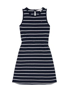 Tommy Hilfiger - Linen Jersey lina kleita - C1G DARK NIGHT NAVY STRIPES Tommy Hilfiger - Linen Jersey lina kleita - C1G DARK NIGHT NAVY STRIPES | Stockmann