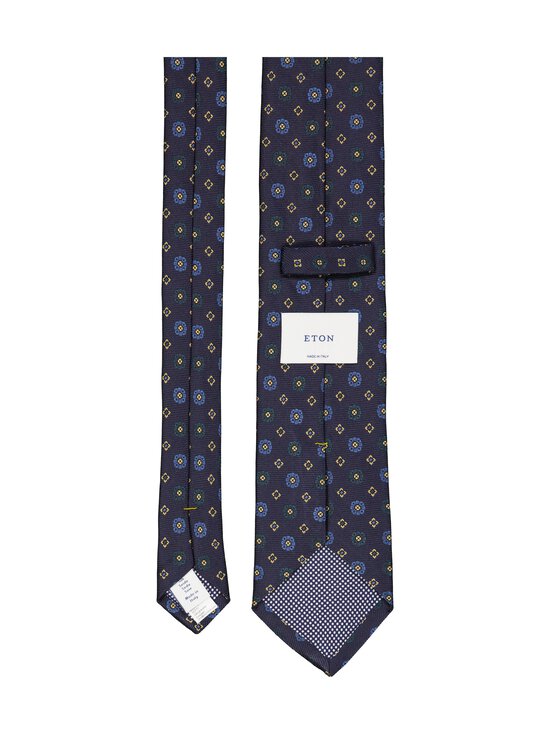 Eton - Geometric zīda kaklasaite - 28 NAVY BLUE | Stockmann - photo 2