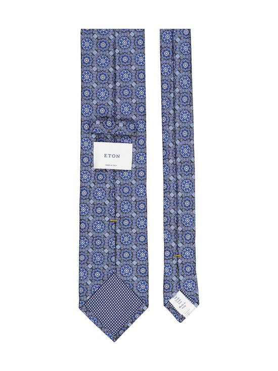 Eton - Floral zīda kaklasaite - 28 NAVY BLUE | Stockmann - photo 2