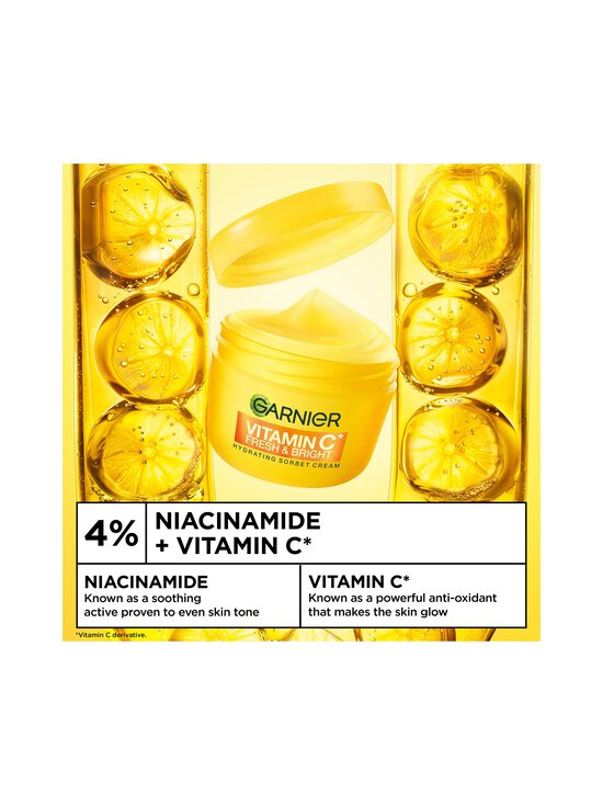 Garnier - Näokreem Vitamin C Fresh & Bright Hydrating Sorbet Cream, 85 ml - NO COL | Stockmann - photo 3