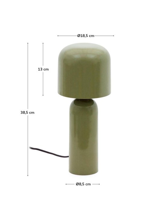 Kave Home - Monze-pöytävalaisin vihreä K 38 cm - GREEN | Stockmann - photo 6