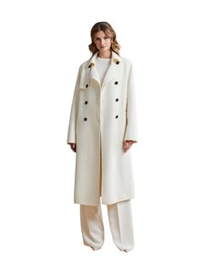 Andiata - Adelein vilnas mētelis - CHALK WHITE | Stockmann