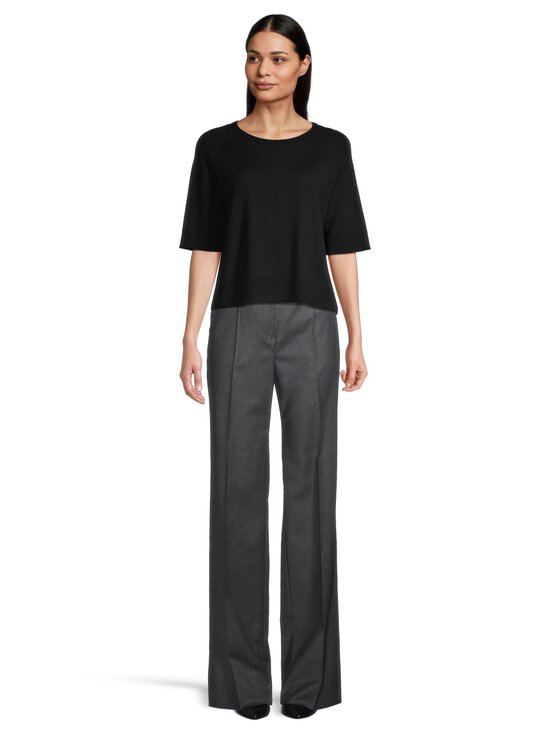 ESSENTIALS by Stockmann - Amanda-merinoneulepusero - BLACK 99070 | Stockmann - photo 2