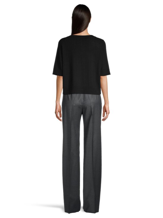 ESSENTIALS by Stockmann - Amanda-merinoneulepusero - BLACK 99070 | Stockmann - photo 3
