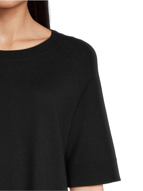ESSENTIALS by Stockmann - Amanda-merinoneulepusero - BLACK 99070 | Stockmann - photo 4