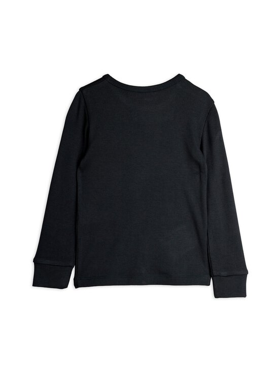 Mini Rodini - Modal Rib -trikoopaita - BLACK - photo 2 Mini Rodini - Modal Rib -trikoopaita - BLACK | Stockmann - photo 2