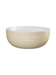 Asa - Hey It's Getting Cereous -posliinikulho 16 cm - BEIGE | Stockmann