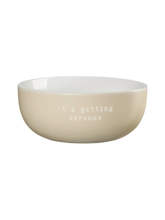 Asa - Hey It's Getting Cereous -posliinikulho 16 cm - BEIGE | Stockmann - photo 1