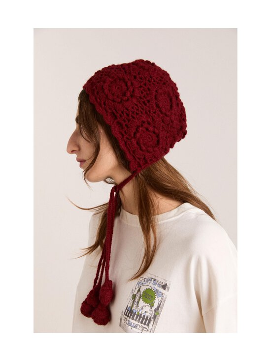 Damson Madder - Crochet Bonnet - virkattu hattu - CHARCOAL | Stockmann - photo 3