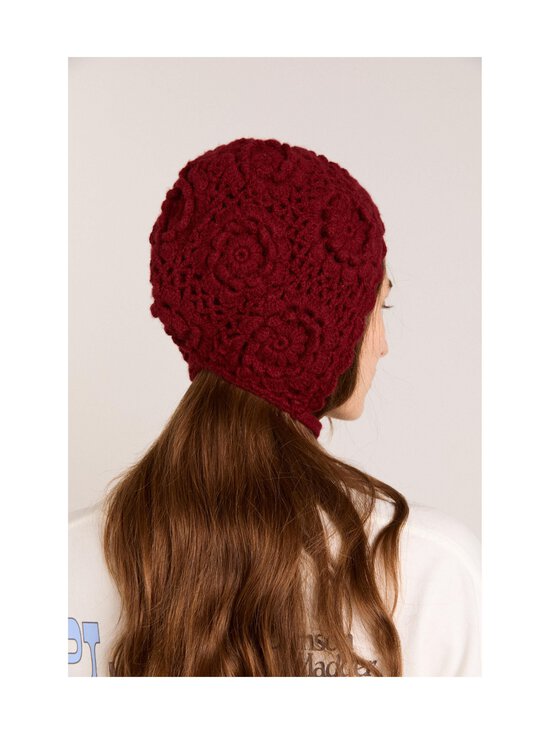Damson Madder - Crochet Bonnet - virkattu hattu - CHARCOAL | Stockmann - photo 4