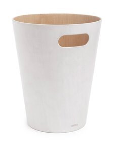 Umbra - Woodrow trash bin 9 l - VALKOINEN Umbra - Woodrow trash bin 9 l - VALKOINEN | Stockmann