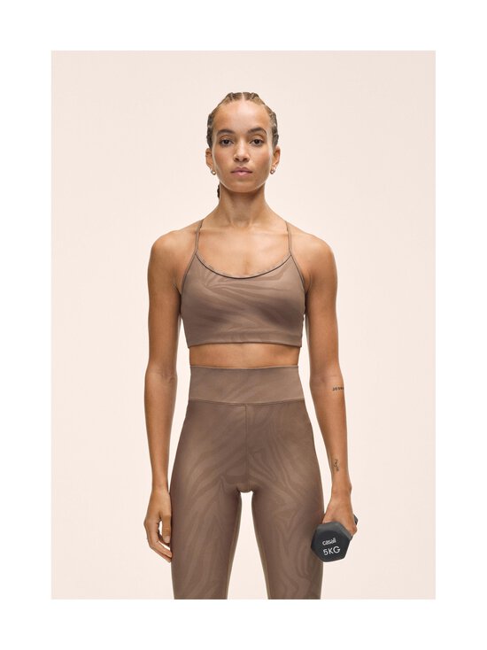 Casall - Sleek Strappy -urheiluliivit - 666 ZEBRA KHAKI - photo 2 Casall - Sleek Strappy -urheiluliivit - 666 ZEBRA KHAKI | Stockmann - photo 2
