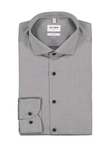 Olymp - Body Fit Structure krekls ar apkakli - 67 ANTHRAZIT | Stockmann