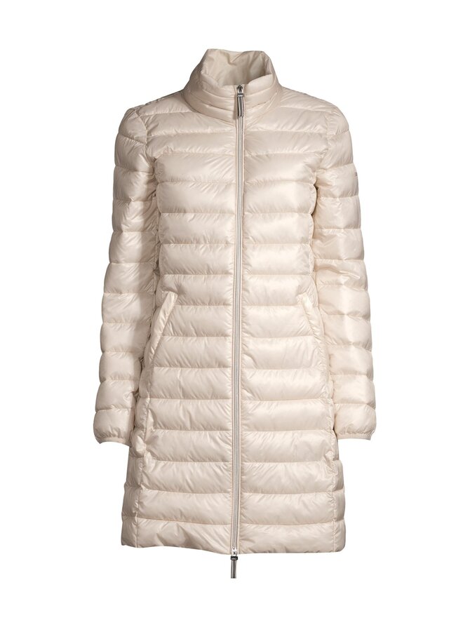 Beige light padded jacket