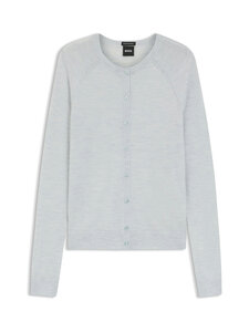 BOSS - Fonami adīta vilnas jaka - 462 OPEN BLUE | Stockmann