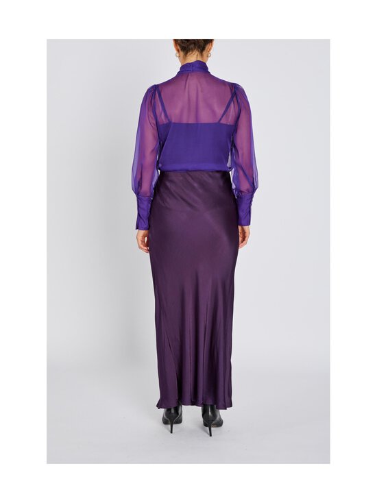 BRUUNS BAZAAR - ArfajBBJoanelle- pitkä satiinihame - NIGHT SHADOW | Stockmann - photo 4