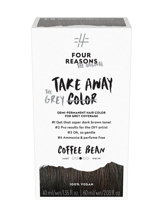 Four Reasons - Original TakeAway color -Hiusväri - 3.0 MUSTANRUSKEA | Stockmann - photo 1