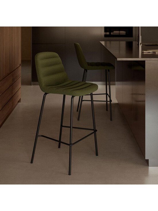 Kave Home - Zunilda-baarituoli - MUSTA,VIHREÄ | Stockmann - photo 6