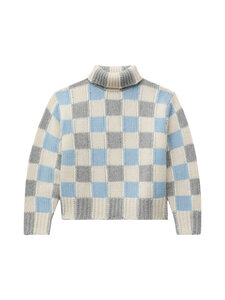 Kenzo - Checks-neule - 02 OFF WHITE | Stockmann