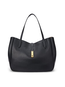 Polo Ralph Lauren - Nahkkott Tote Medium - BLACK | Stockmann